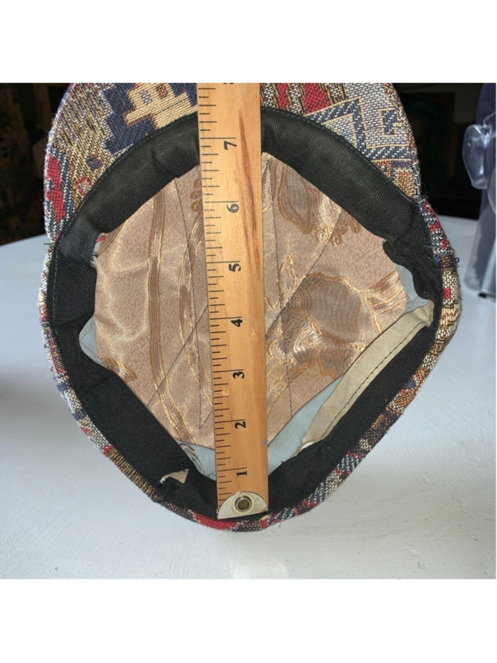Women's Unbranded Multi-color Patterned Newsboy Hat One Size - Picture 10 of 11